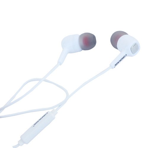 Fonokase Super Bass F-03 In Ear Headphone - White
