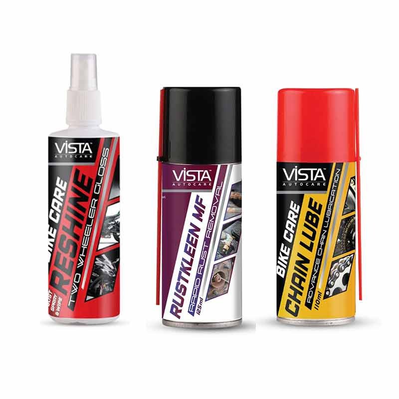 Vista Bike Care Chain Lube & Chain Cleaner with polish