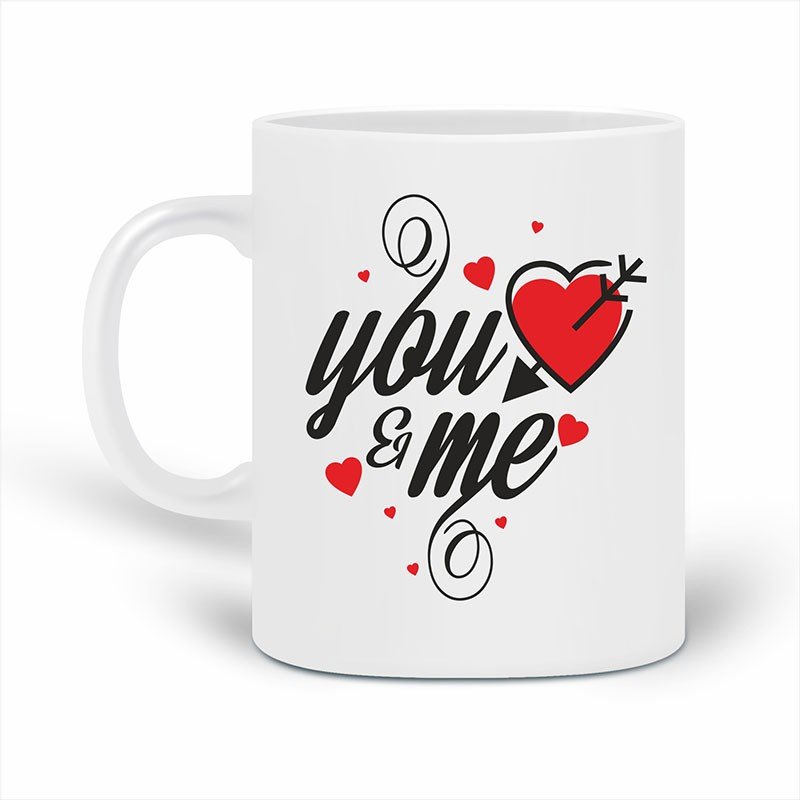 Stylish Coffee Mug - You & Me