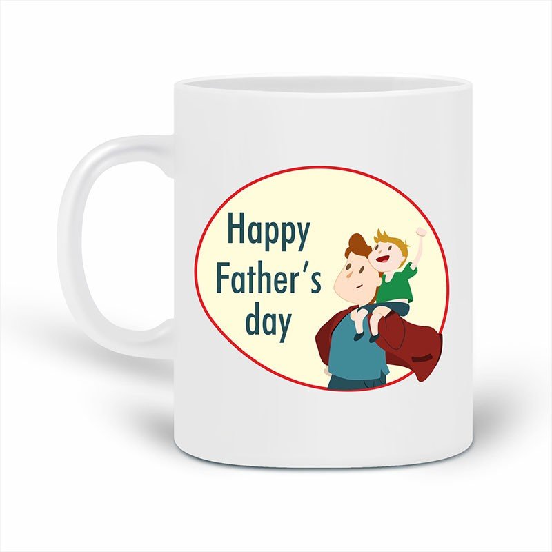 Stylish Coffee Mug - Happy Fathers Day