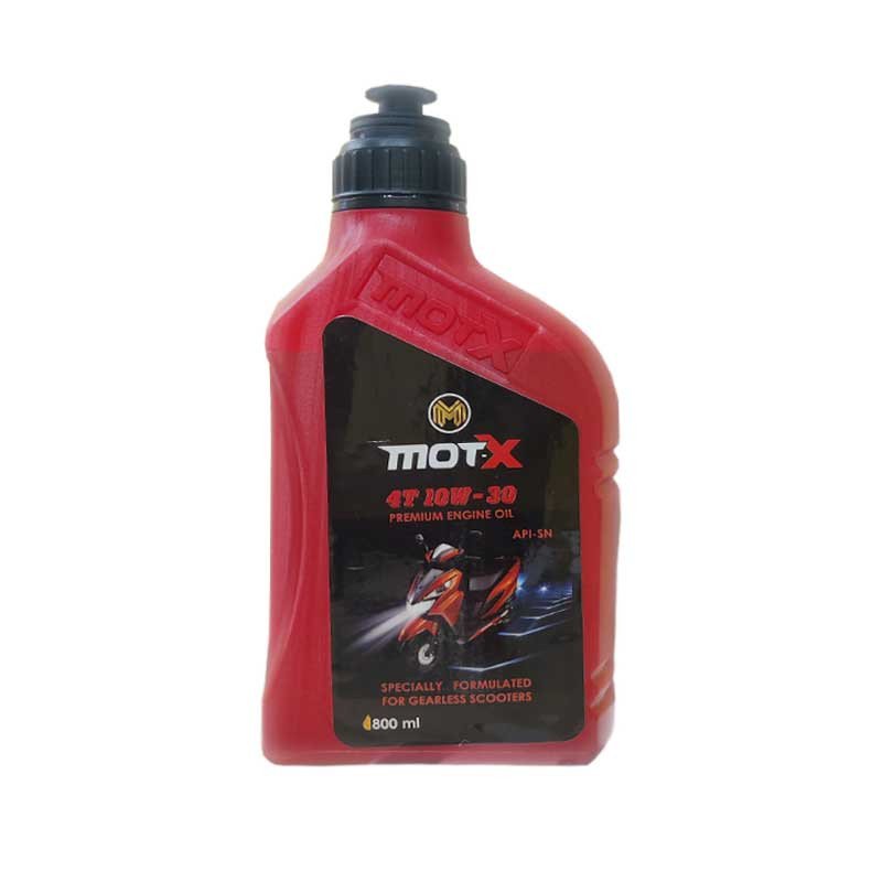 Mot-X 4t 10w-30 Premium engine oil for gearless scooters - 800ml