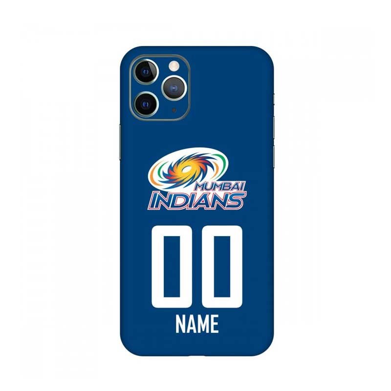 Personalized Mumbai Indians 4D Mobile Back Cover – All Models