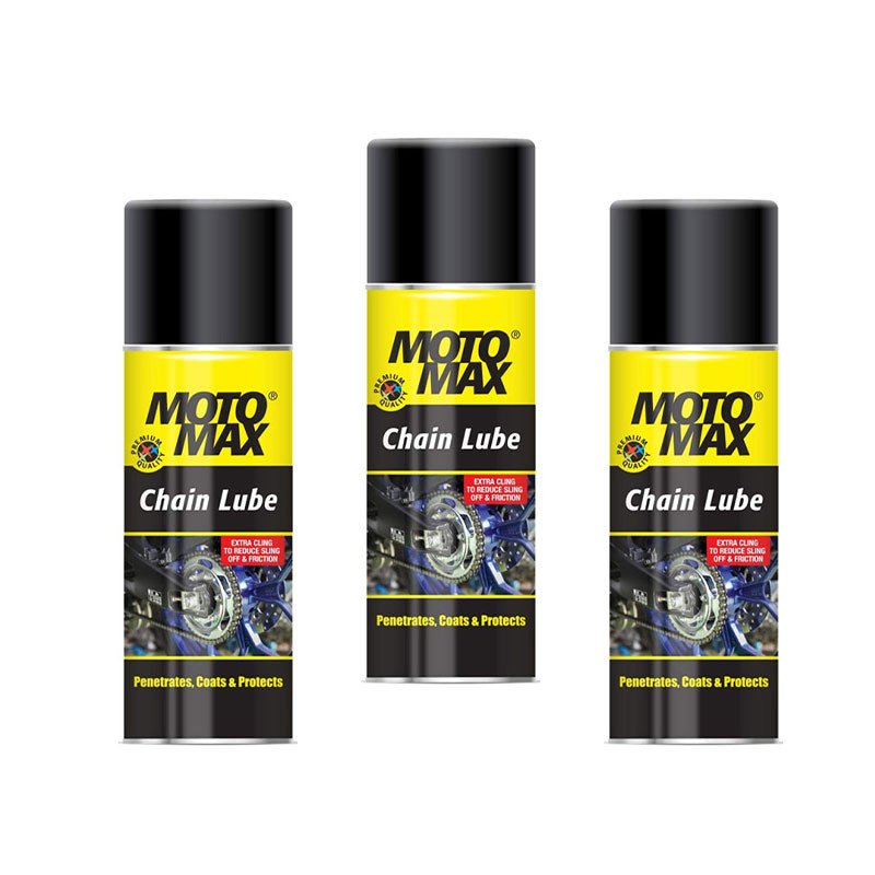 Motomax Chain Lube Spray 100ml - Pack of 3