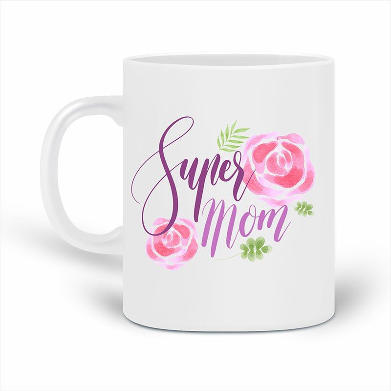 Stylish Coffee Mug - Super Mom