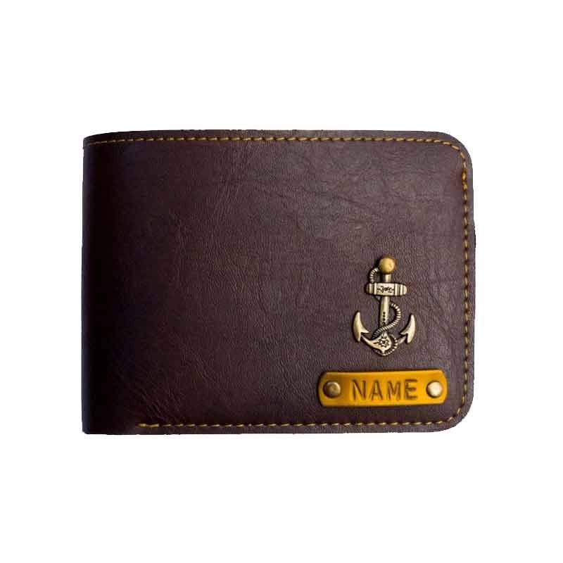 Personalised Mens Wallet – Brown