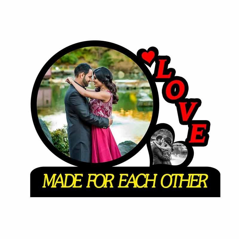 Personalized Photo Frame – Made For Each Other