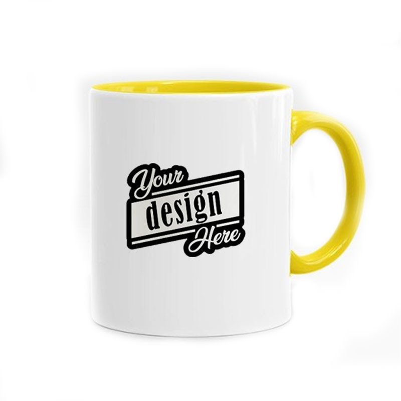 Personalized Photo Mug For Your loved Ones - Yellow